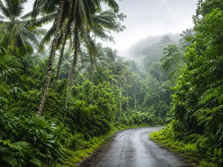São Tomé rainforest
