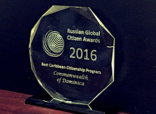 Dominica wins award for best Caribbean citizenship programme