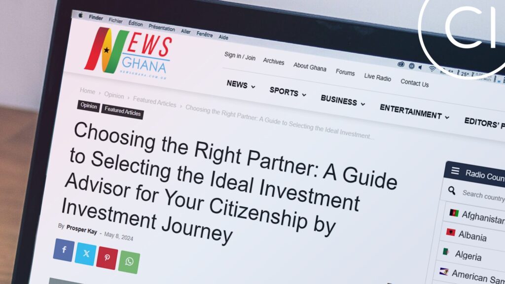 Choosing the Right Investment Advisor for Citizenship by Investment