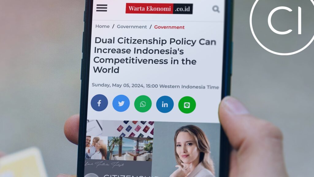 Dual Citizenship Policy Can Improve Indonesia’s Competitiveness in the World